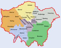 West London Removals coverage map is shown here.